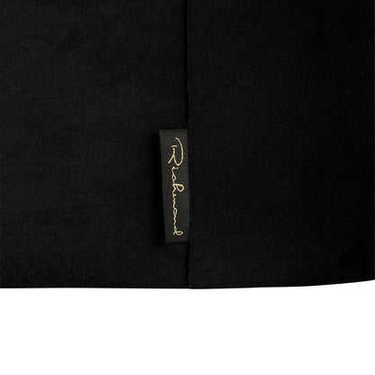 Lampshade Maddy black velvet rectangle (Black)- Richmond Interiors