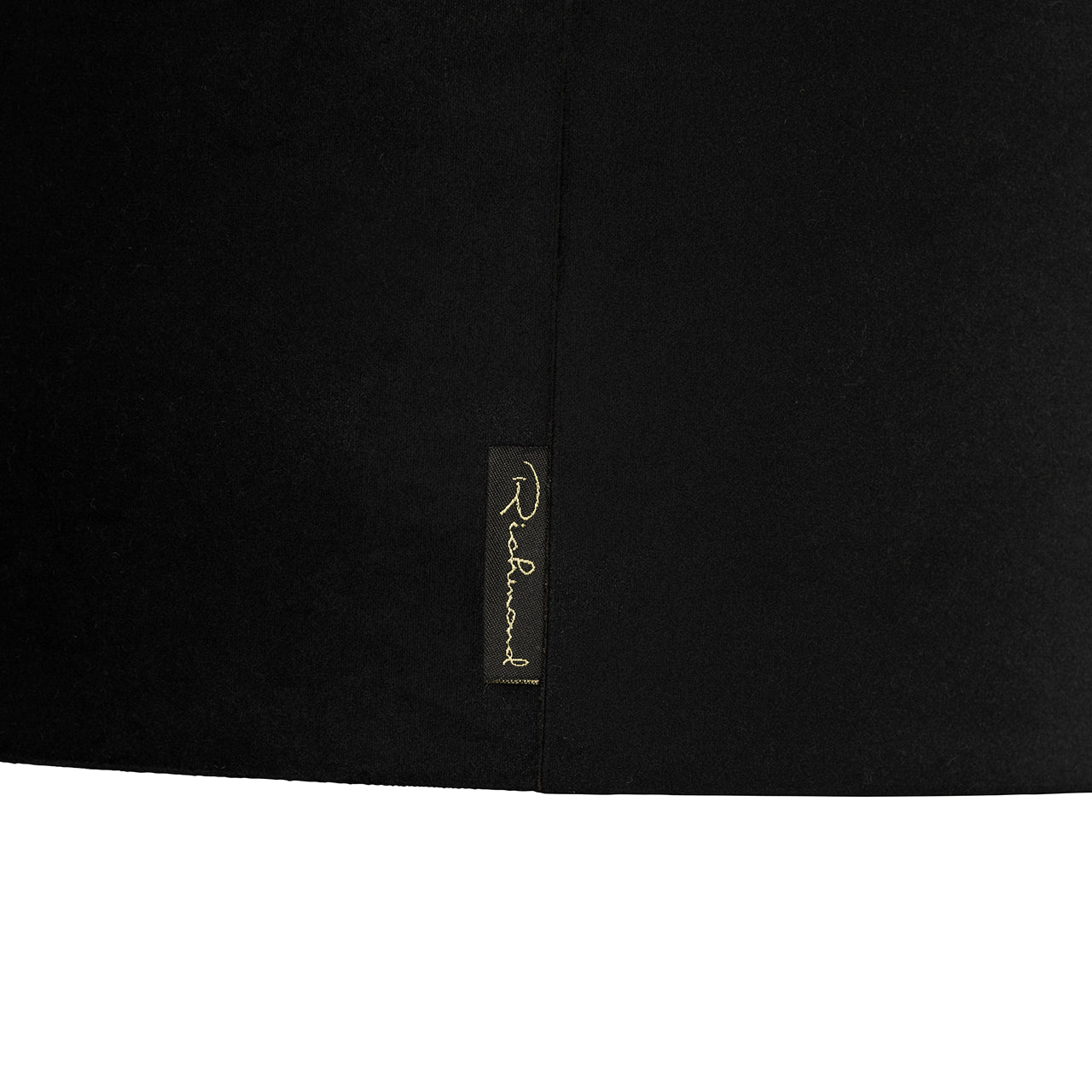 Lampshade Maddy black velvet cilinder 50Ø (Black)- Richmond Interiors
