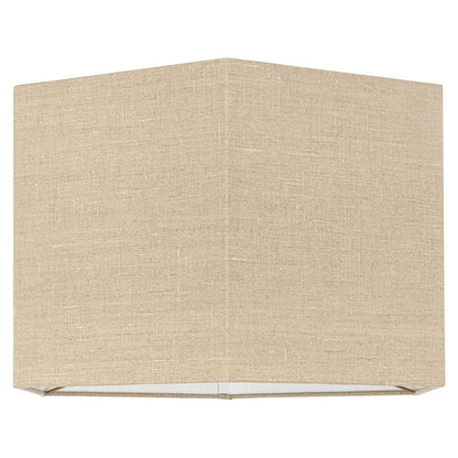 Lampshade Sally sand linnen hexagon medium
