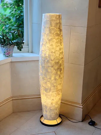 Shell Torpedo Lamp Ivory
