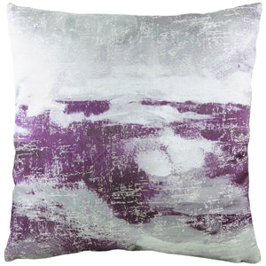 Landscape 43x43 Feather Filled Cushion Dark Steel/purple - view 2
