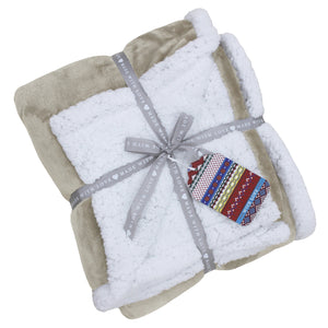 Lux Sherpa Fleece 127x152 Natura