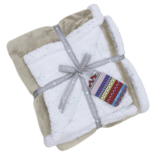 LUX SHERPA FLEECE 127X152 NATURA
