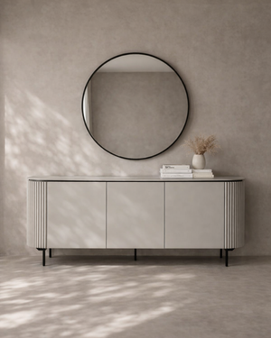 Lantine Buffet - Matte Light Grey - Tommy Franks