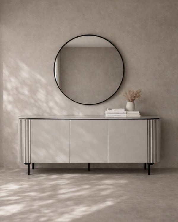Lantine Buffet - Matte Light Grey - Tommy Franks