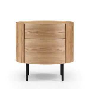 Lantine Bedside Table - Ash Oak - Tommy Franks