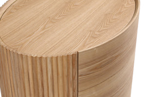 Lantine Bedside Table - Ash Oak - Tommy Franks