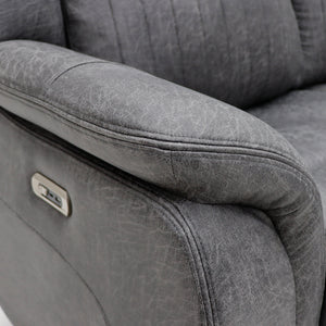 Leon Electric Recliner Sofa Grey Armchair - Xshowhome