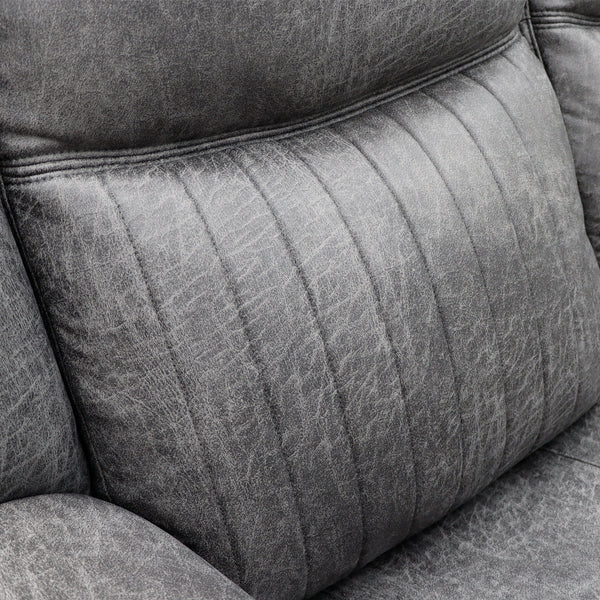 Leon Electric Recliner Sofa Grey 2 Seater - Xshowhome