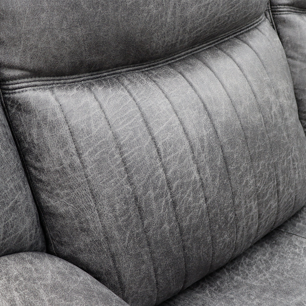 Leon Electric Recliner Sofa Grey Armchair - Xshowhome