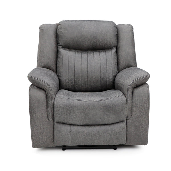 Leon Electric Recliner Sofa Grey Armchair - Xshowhome
