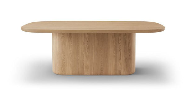 Berwick Dining Table - Single Pedestal- Ash Oak - Tommy Franks