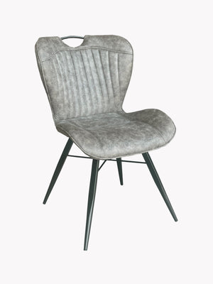 Mala Dining Chair - Grey - Jaipur