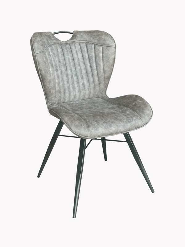 Mala Dining Chair - Grey - Jaipur
