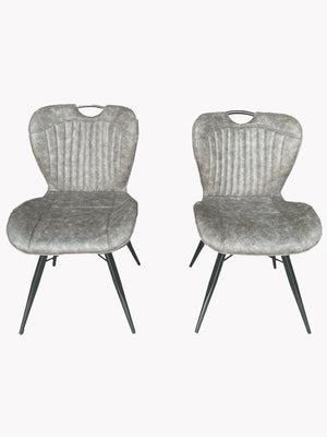 Mala Dining Chair - Grey - Jaipur