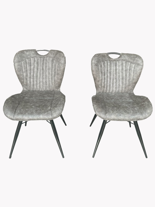 Mala Dining Chair - Grey - Jaipur