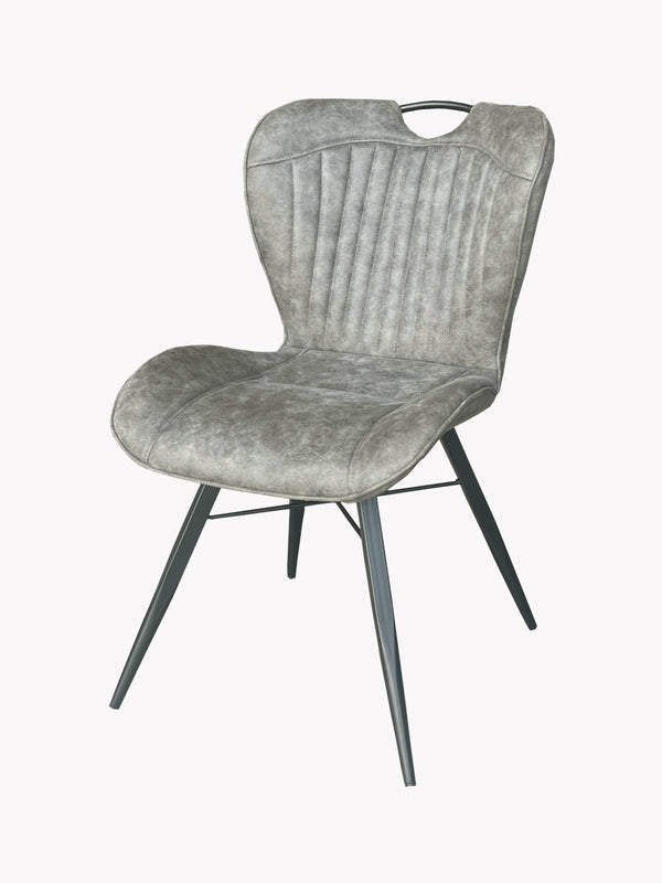 Mala Dining Chair - Grey - Jaipur