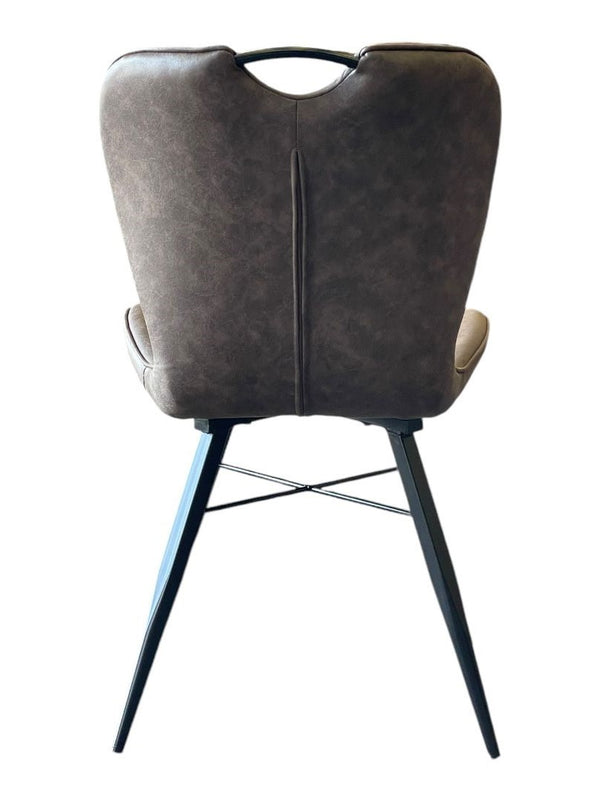 Mala Dining Chair - Brown - Jaipur