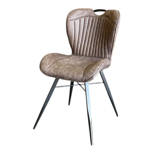 Mala Dining Chair - Brown - Jaipur