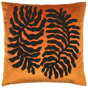 Maldive 45x45 Feather Filled Cushion Ginger - view 2
