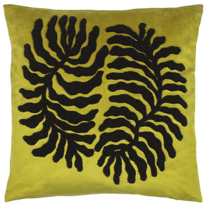 Maldive 45x45 Feather Filled Cushion Moss - view 2