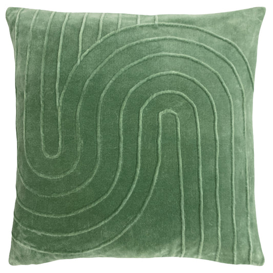MANGATA 45X45 FEATHER FILLED CUSHION EUCALYPTUS