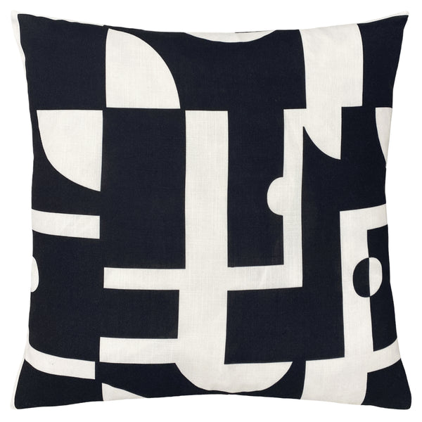 Manhatten 50x50 Feather Filled Cushion Mono - view 2