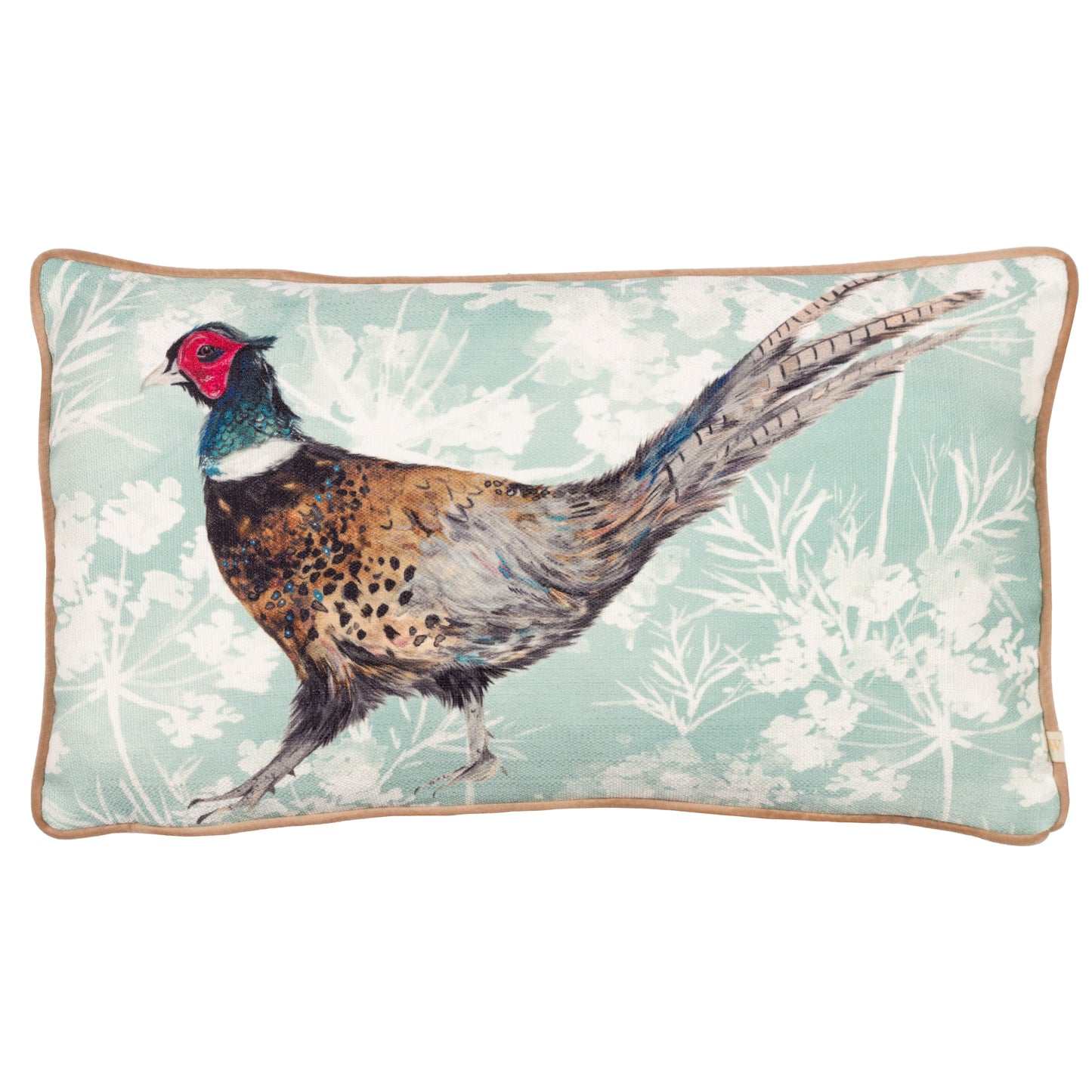 MANOR PHEASANT 30X50 FEATHER FILLED CUSHION NATURAL