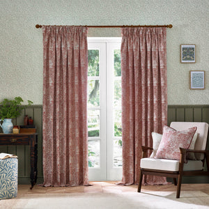 Marigold 167x182 Pencil Pleat Curtains Russet - view 3