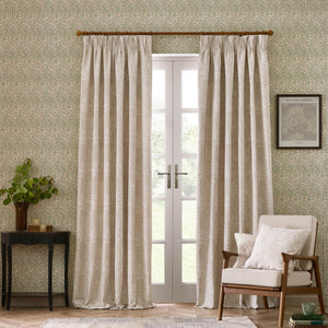 Marigold 228x228 Pencil Pleat Curtains Stone - view 3