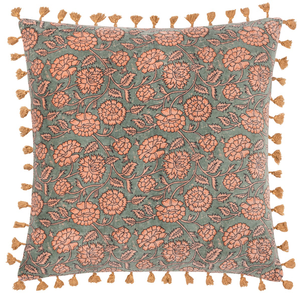 Marisa 50x50 Feather Filled Cushion Petrol