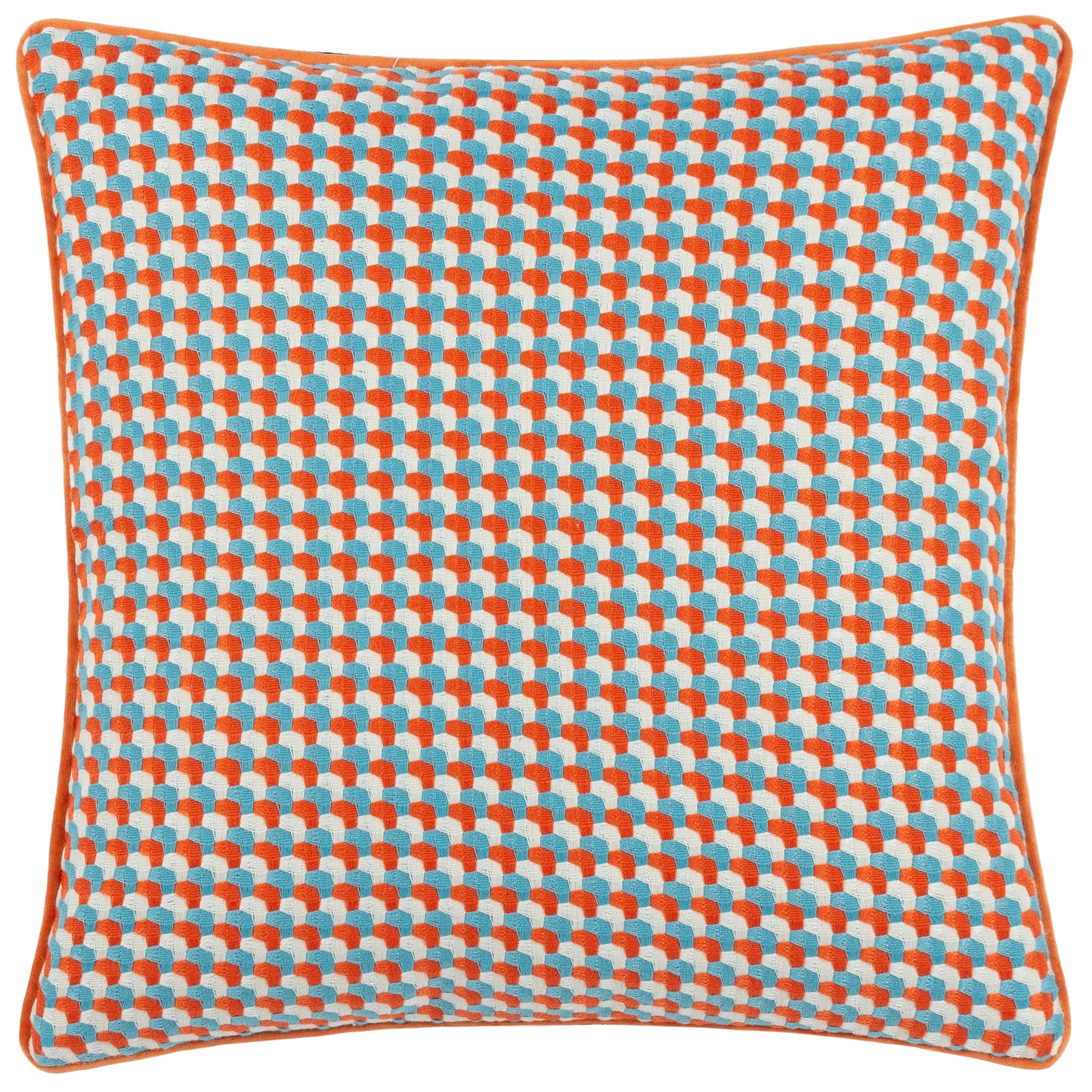 MARTTEL 45X45 FEATHER FILLED CUSHION ORANGE