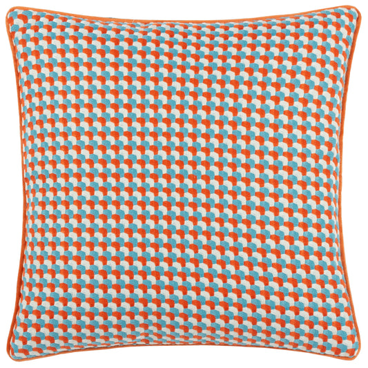 MARTTEL 45X45 FEATHER FILLED CUSHION ORANGE