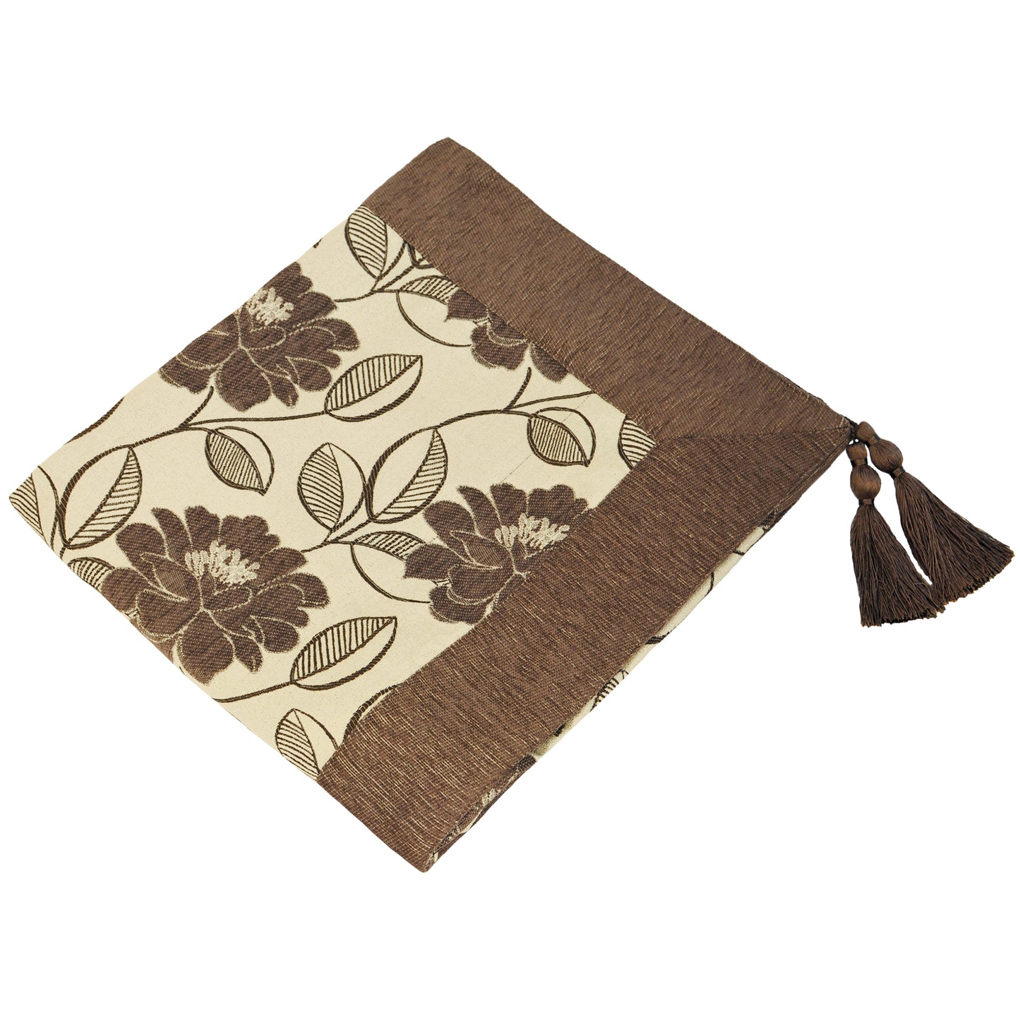 MAYFLOWER THROW 145X180 MOCHA