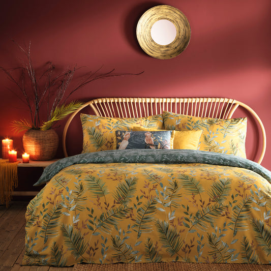 MAZARI KS DUVET SET MUSTARD