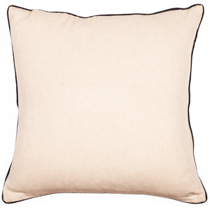 Hand Printed Ikat on Linen 50x50