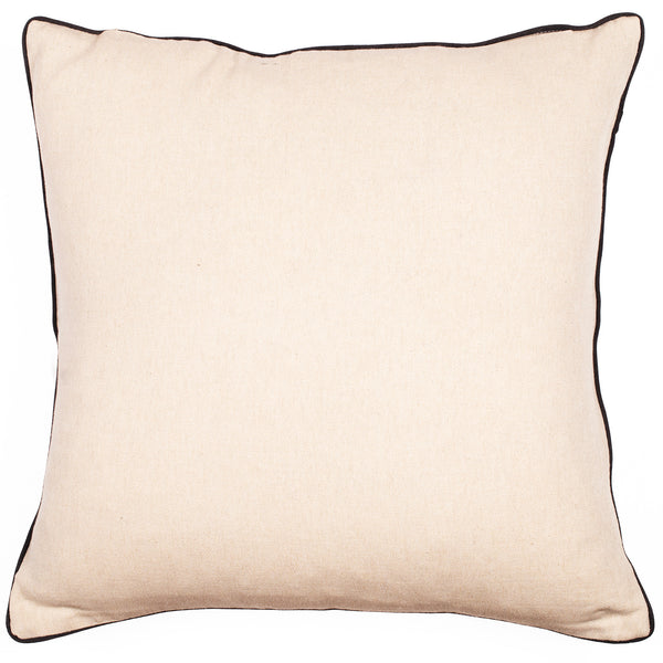 Hand Printed Ikat on Linen 50x50