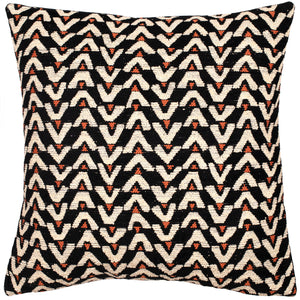 Tribal Jaq Blk/cream with Orange 50x50