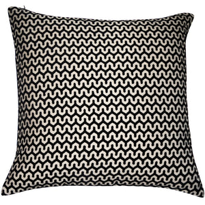 Malini Oslo Black Cushion
