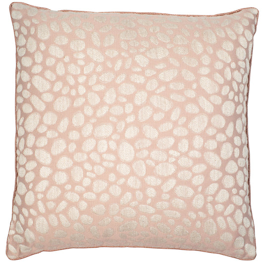 PEBBLES DESIGN WEAVE BLUSH 50 X 50