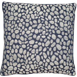 Pebbles Design Weave Navy 50x50