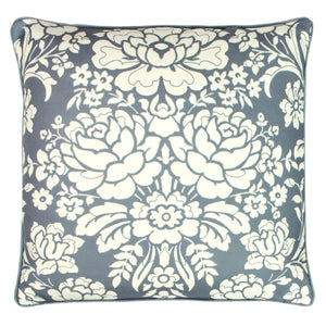 Melrose 50x50 Feather Filled Cushion Slate Blue - view 2