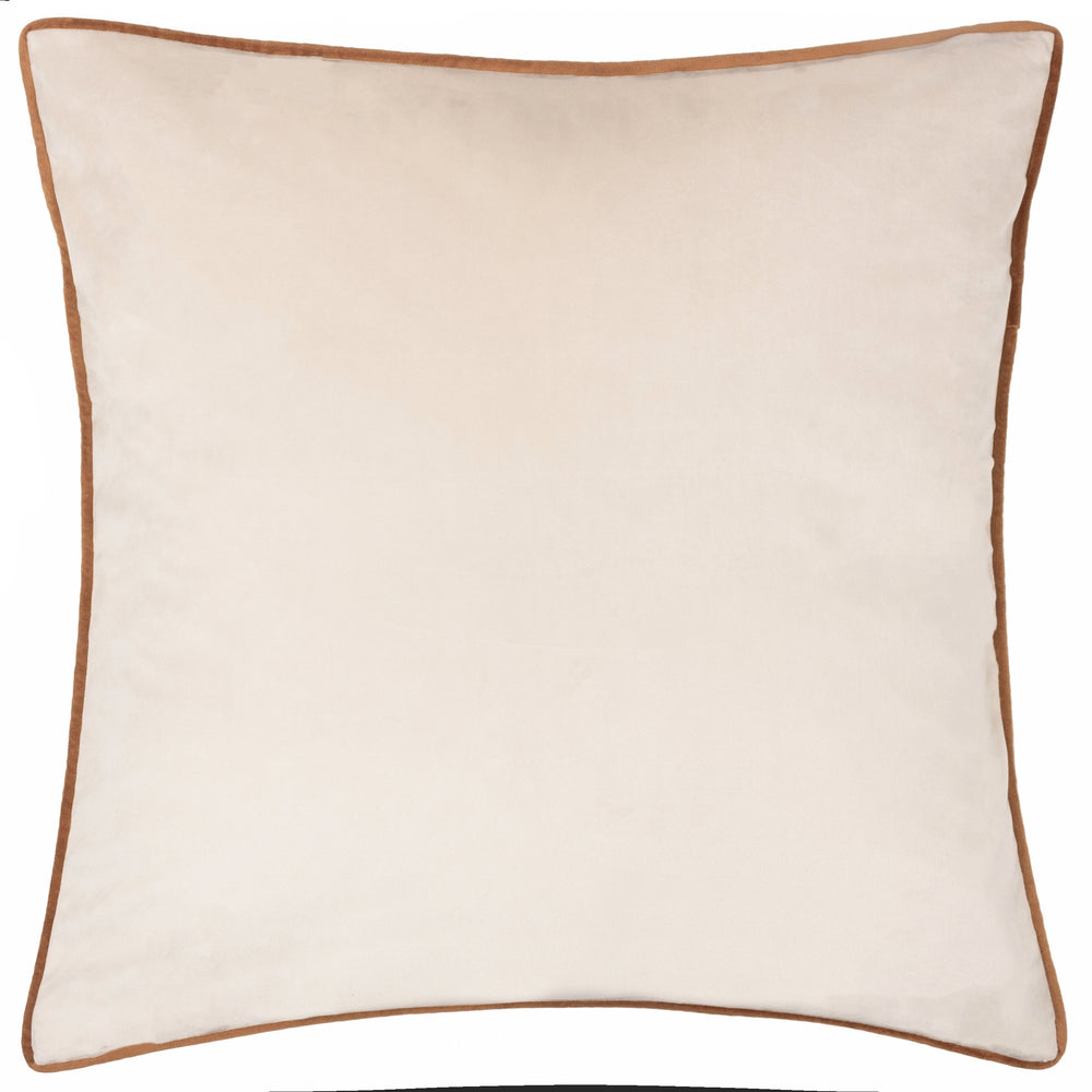 Meridian 55x55 Feather Filled Cushion Ecru/ginger