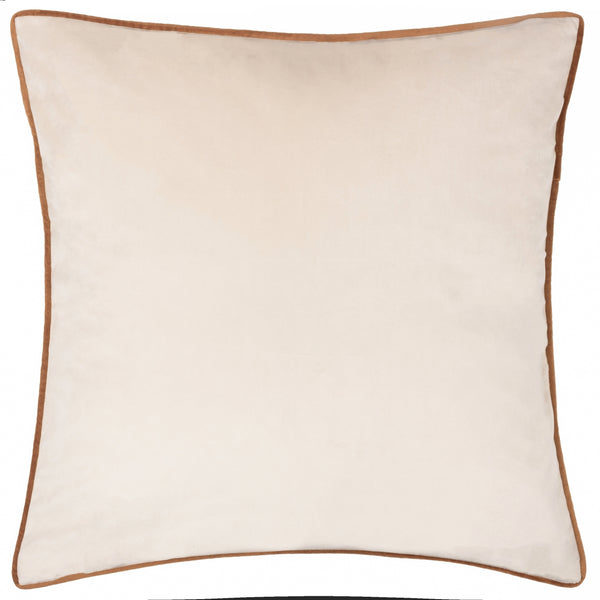 Meridian 55x55 Feather Filled Cushion Ecru/ginger