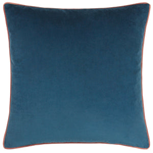 Meridian 55x55 Feather Filled Cushion Petrol/blush - view 2
