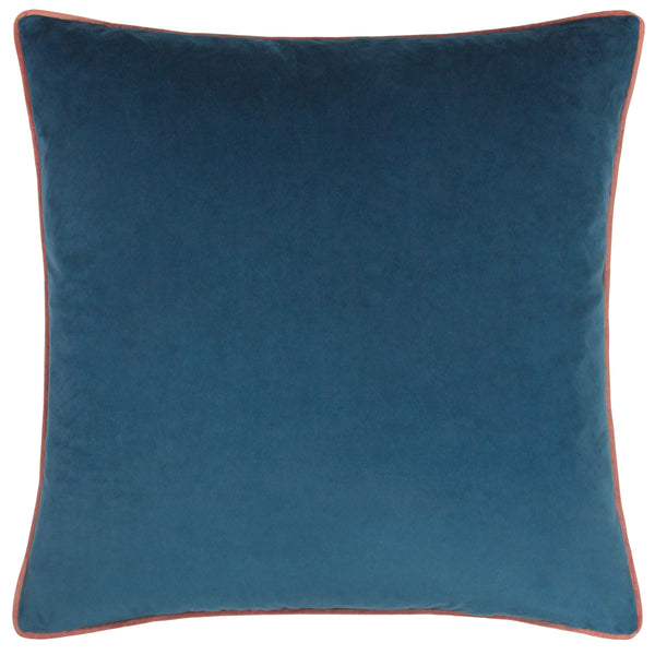 Meridian 55x55 Feather Filled Cushion Petrol/blush - view 2