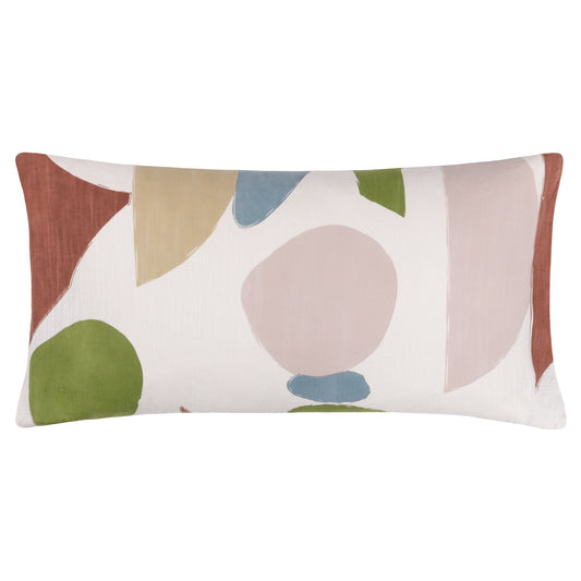 META 30X65 FEATHER FILLED CUSHION MULTI