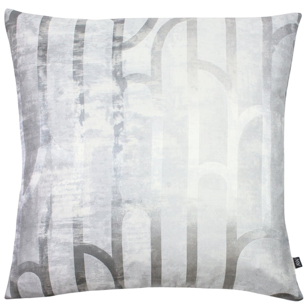 Meyer 50x50 Feather Filled Cushion Platinum/silver - view 2