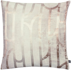 Meyer 50x50 Feather Filled Cushion Quartz/powder - view 2