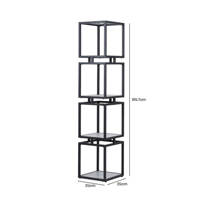 4-Tier Square Display Unit - KD